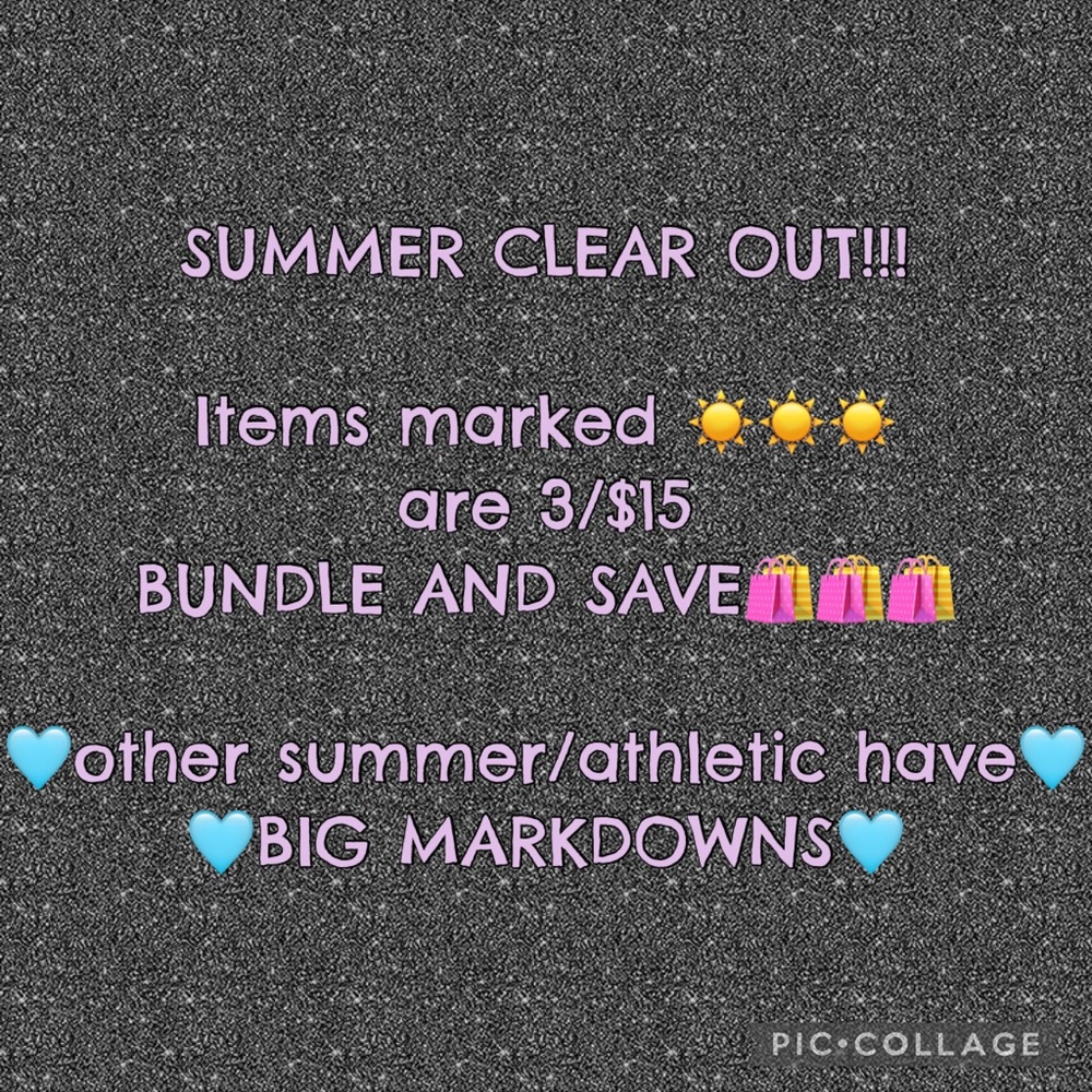 Summer Clear Out!